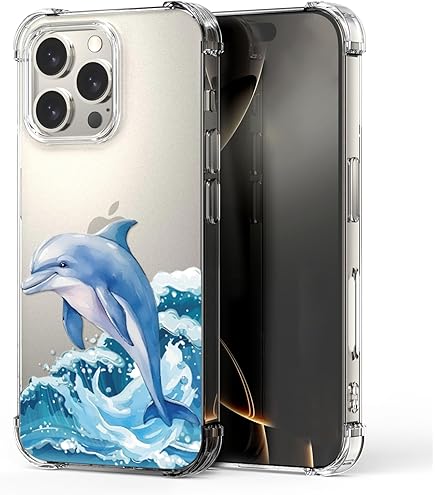 Amazon.com: CASEZILY Personalized Dolphin Lover Phone Case
